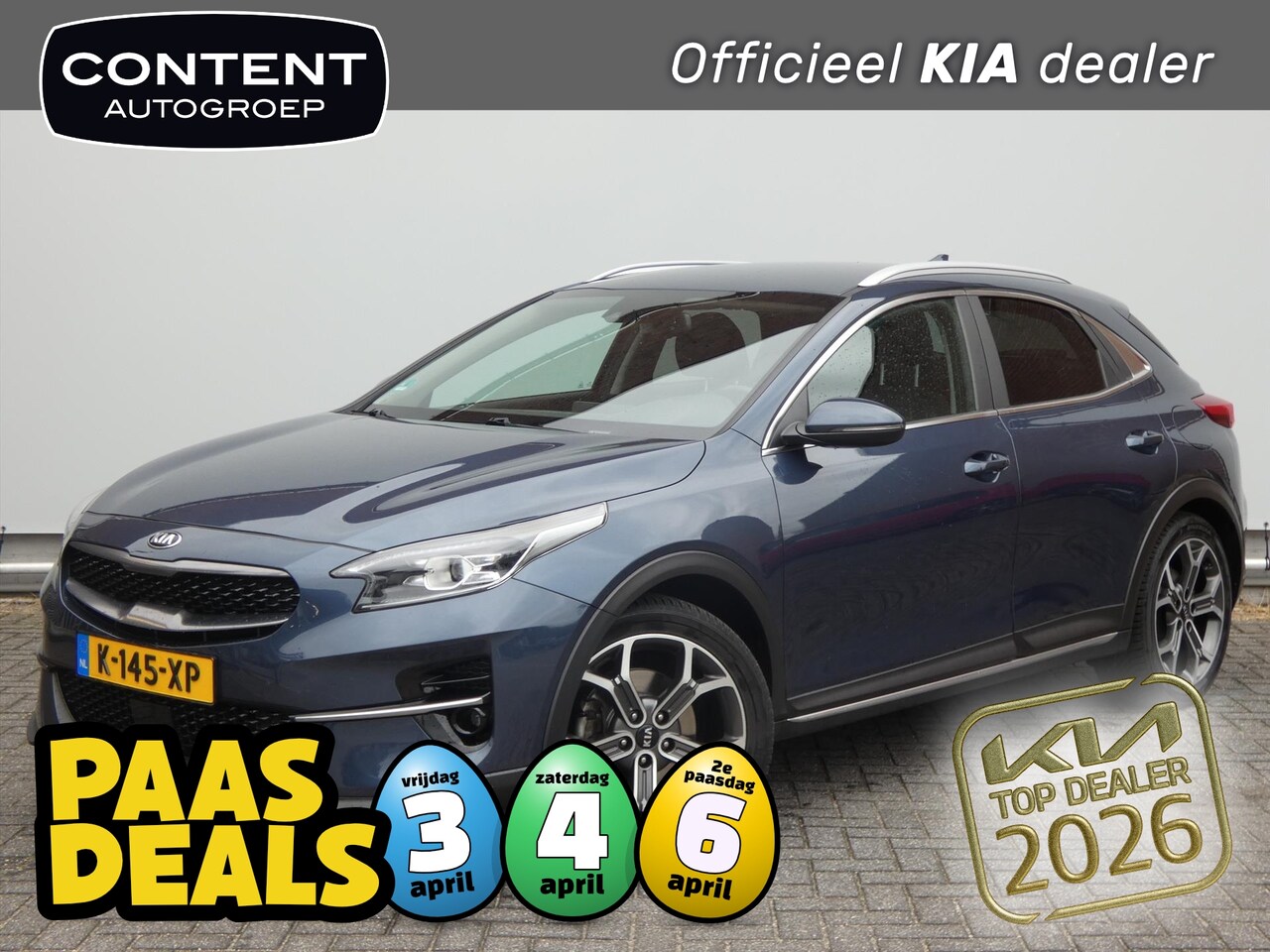 Kia XCeed - 1.0 T-GDi 120pk DynamicPlusLine | Navi I Camera | Climate control | Stoel- en stuurverwarm - AutoWereld.nl