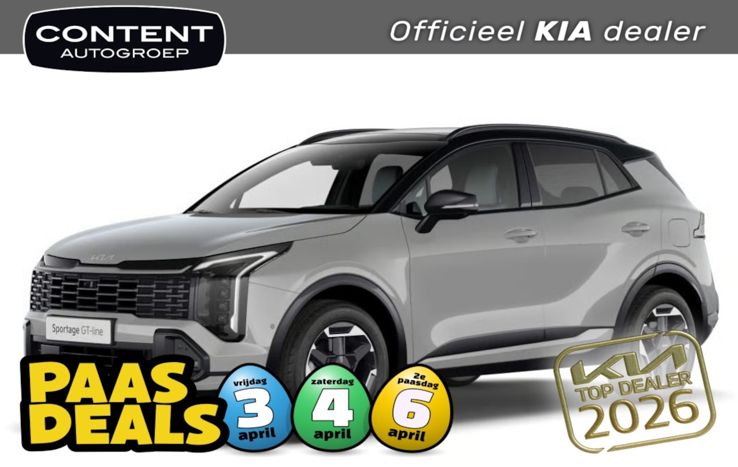 Kia Sportage - 1.6 T-GDi 239pk Hybrid AT6 GT-PlusLine | IN BESTELLING - AutoWereld.nl