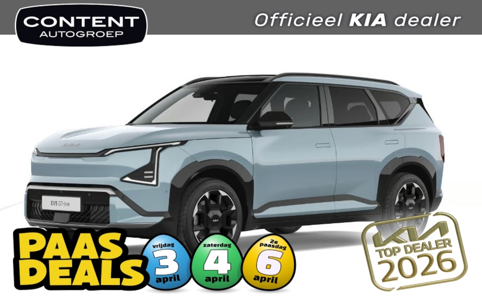 Kia EV5 - 81,4 kWh 217pk 2WD GT-Line Business Edition | IN BESTELLING - AutoWereld.nl