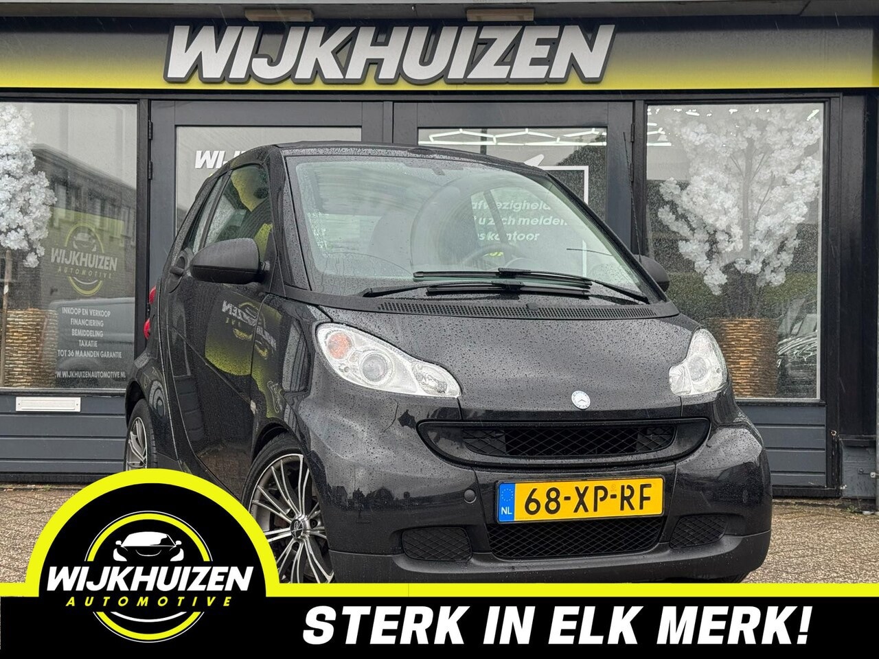 Smart Fortwo cabrio - 1.0 Pure Automaat met 15 Inch !!! Nette staat !!! Dealer Onderhouden !!! - AutoWereld.nl