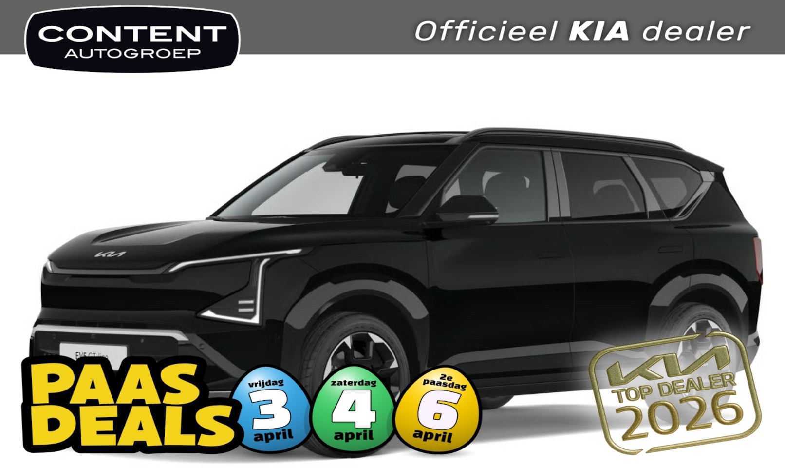 Kia EV5 - 81,4 kWh 217pk 2WD GT-PlusLine | IN BESTELLING - AutoWereld.nl