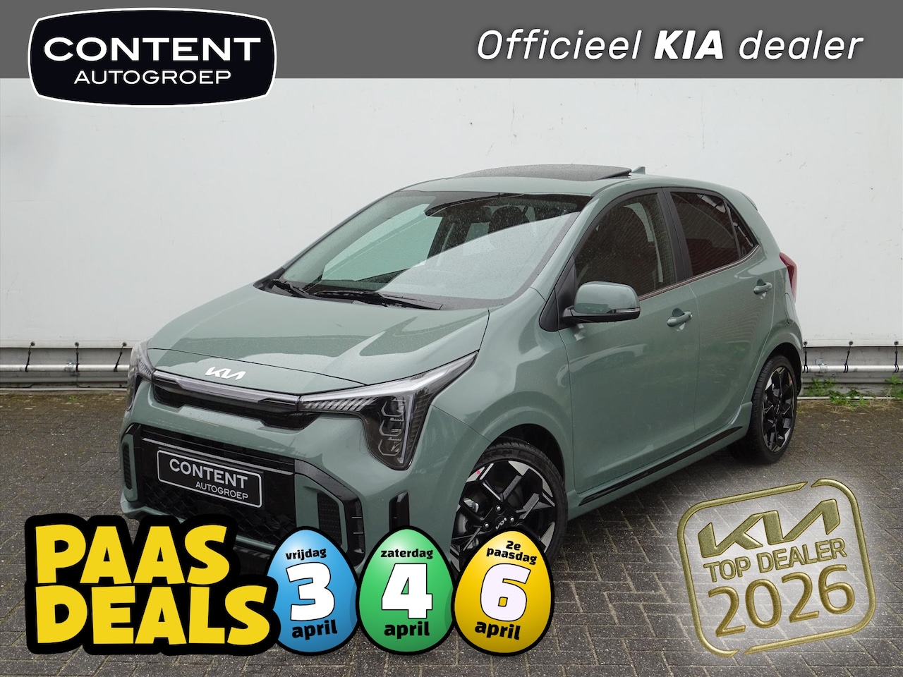 Kia Picanto - 1.0 GDI 4-zits GT-Line (in bestelling) - AutoWereld.nl