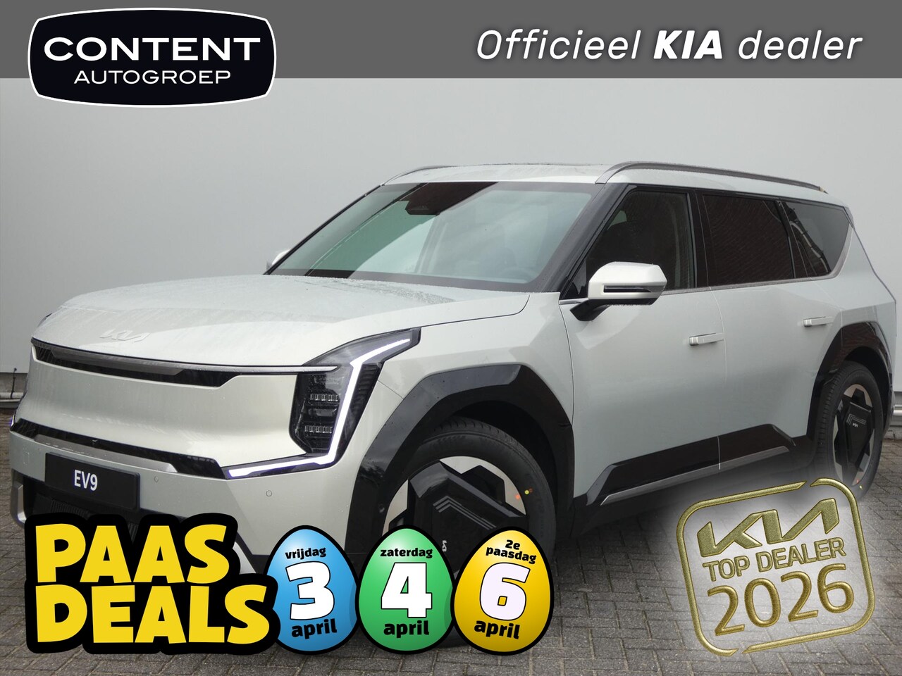 Kia EV9 - 99,8kWh 384pk AWD Dual Motor Plus Advanced | VERSCHILLENDE AL ONDERWEG | IN BESTELLING - AutoWereld.nl