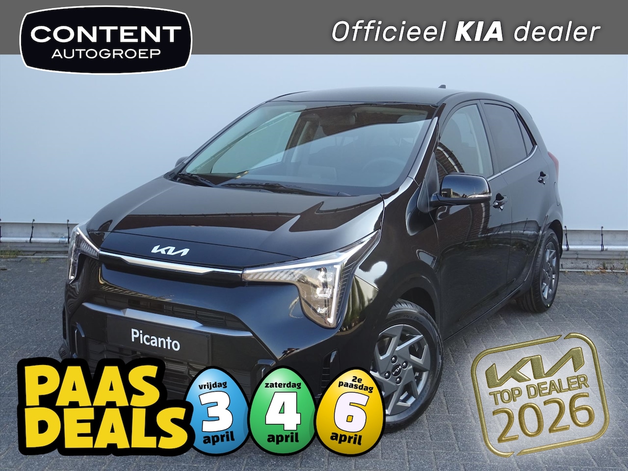 Kia Picanto - 1.0 GDI 4-zits DynamicPlusLine (in bestelling) - AutoWereld.nl