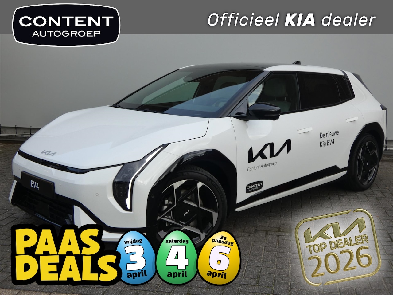 Kia EV4 - 81,4 kWh 204PK GT-PlusLine | 595KM ACTIERADIUS | IN BESTELLING - AutoWereld.nl