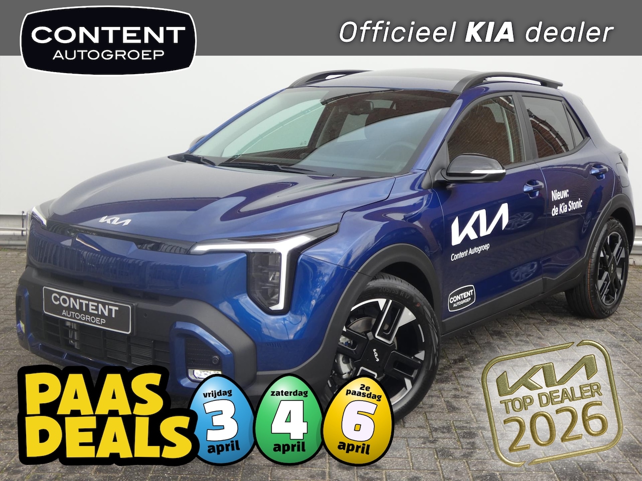 Kia Stonic - 1.0 T-GDi MHEV 115pk GT-Line | IN BESTELLING - AutoWereld.nl