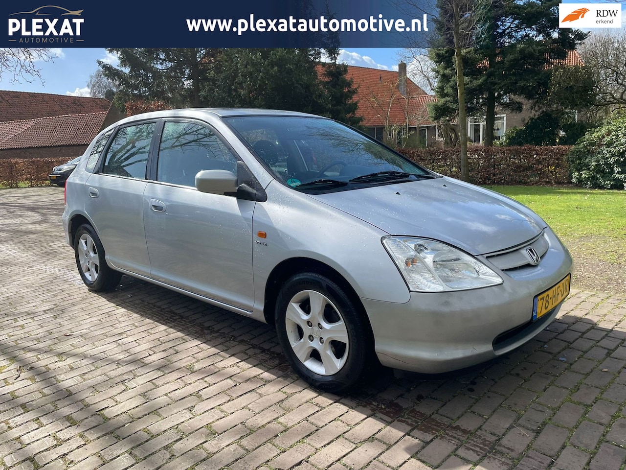 Honda Civic - 1.6i ES | Airco | Slechts 134.000KM | Radio | Elek. ramen | Rijd en schakelt goed | NL. Au - AutoWereld.nl