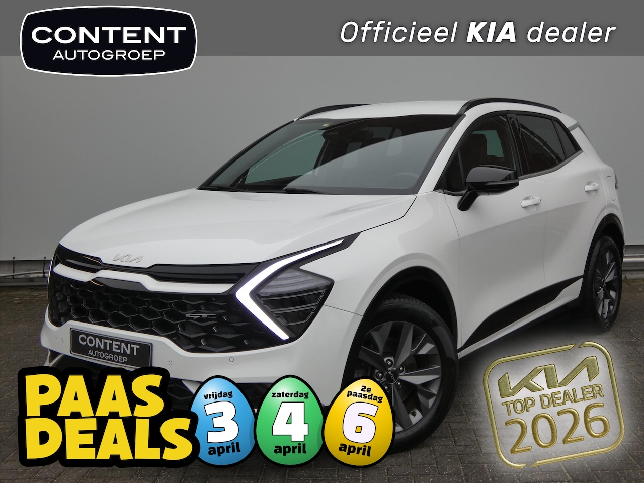 Kia Sportage - 1.6 T-GDi 230pk Hybrid GT-Line Edition - AutoWereld.nl