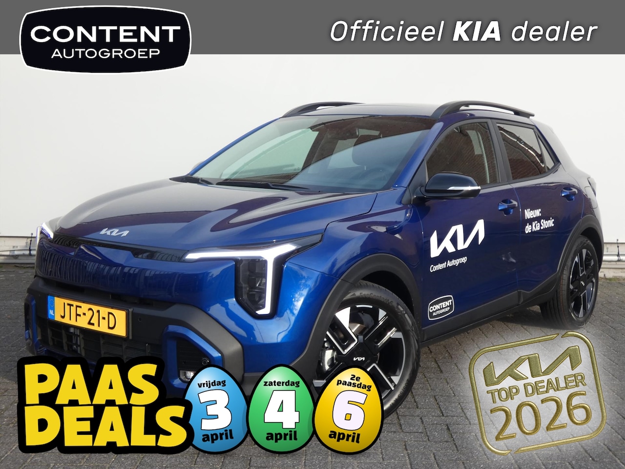 Kia Stonic - New 1.0 T-GDi MHEV 115pk GT-Line - AutoWereld.nl