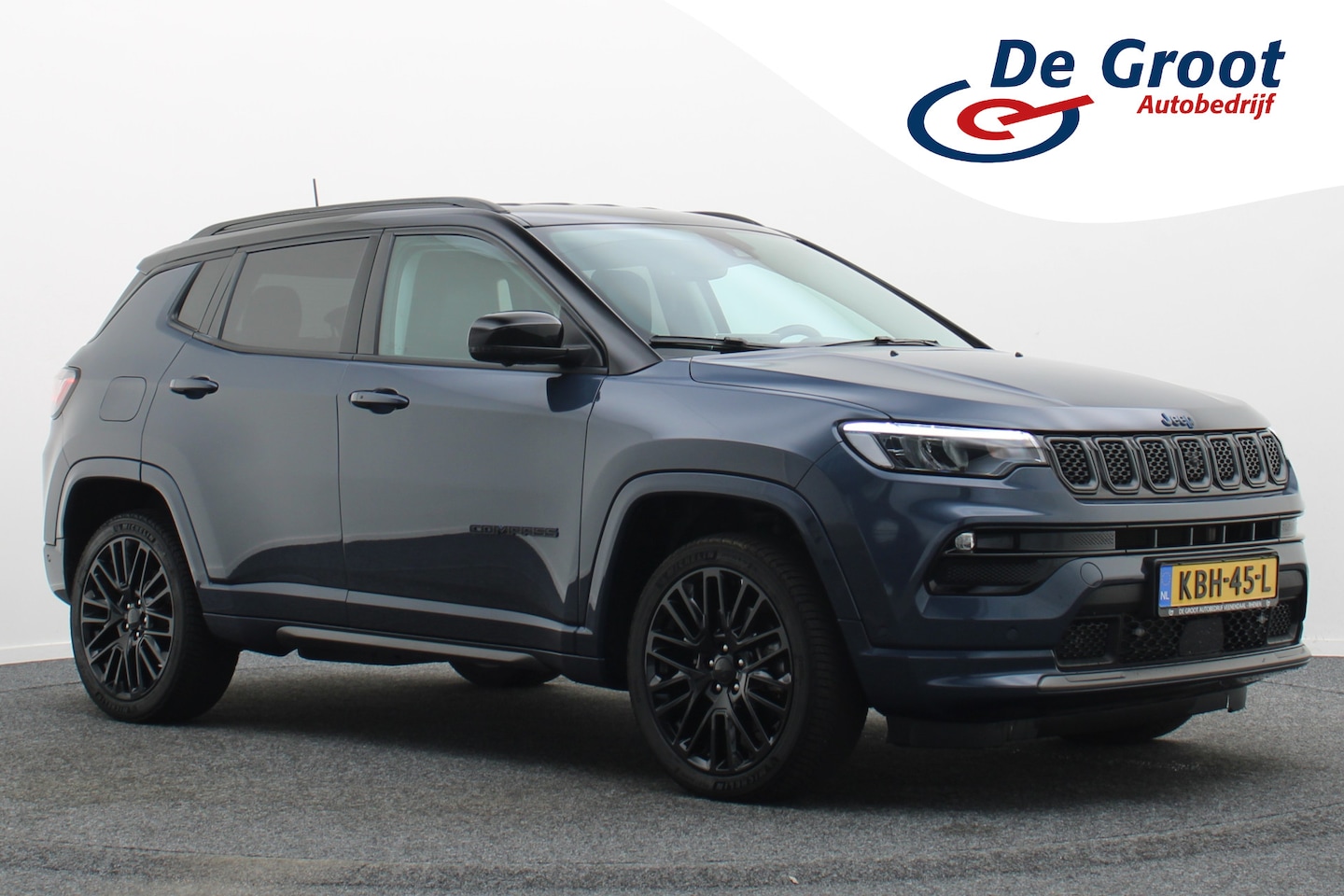 Jeep Compass - 4xe 240 Plug-in Hybrid Electric S Leer, 360° Camera, Alpine Sound, ACC, Gekoelde Stoelen, - AutoWereld.nl