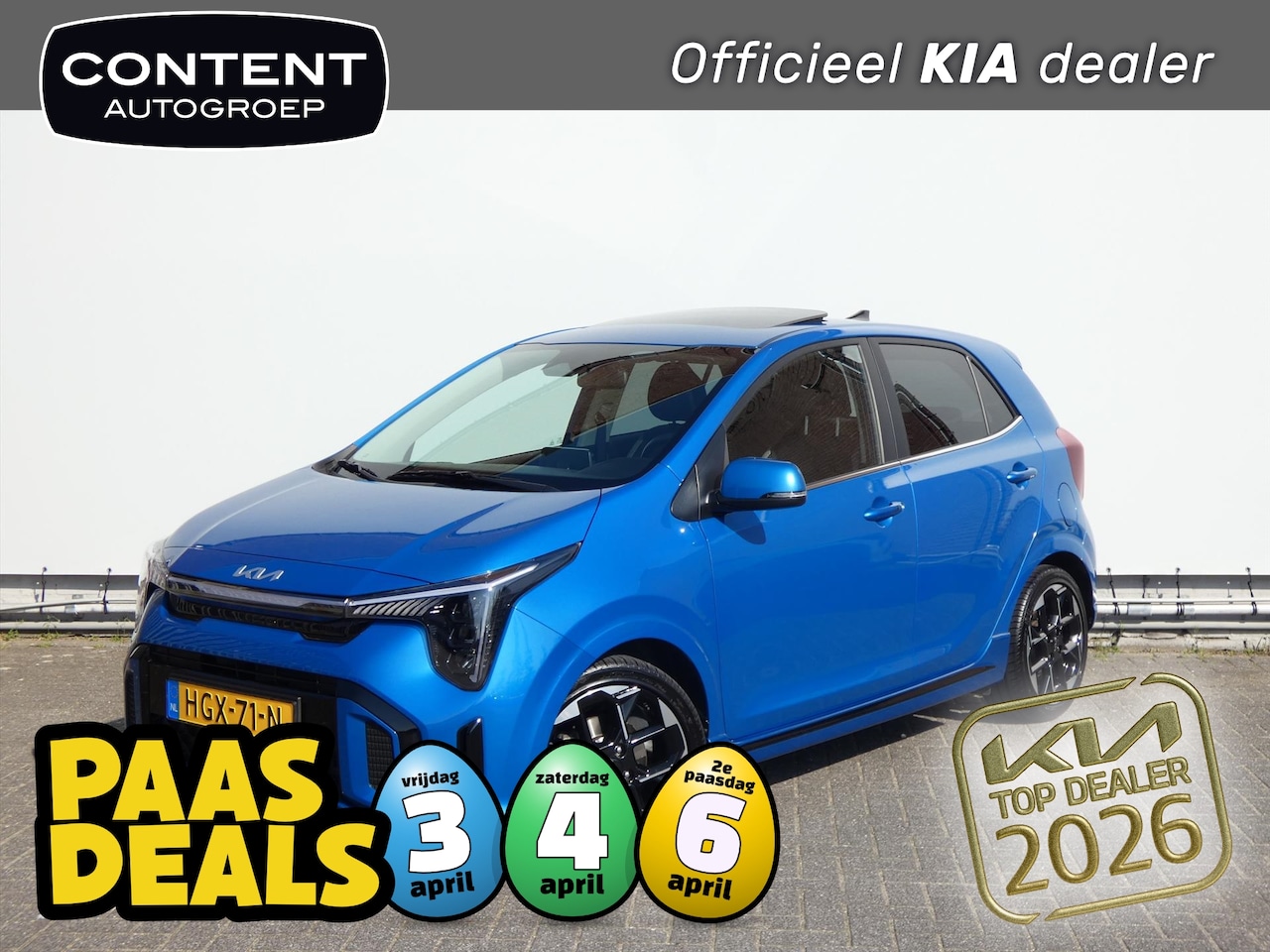 Kia Picanto - 1.0 DPi 63pk 4-zits GT-Line - AutoWereld.nl