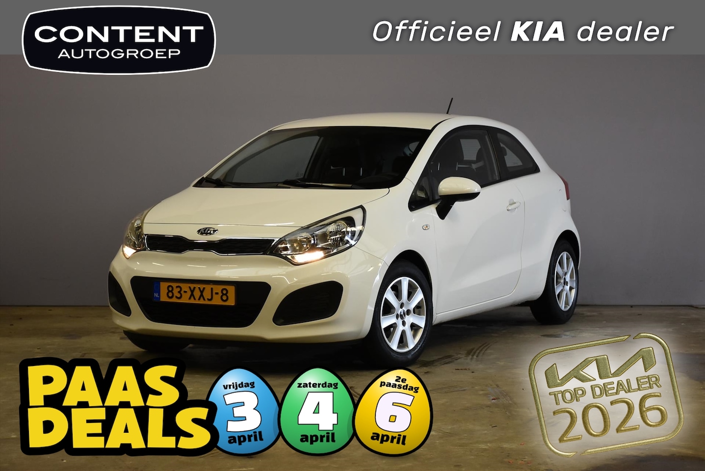 Kia Rio - 1.2 CVVT 85pk Eco Dynamics Comfort Pack - AutoWereld.nl