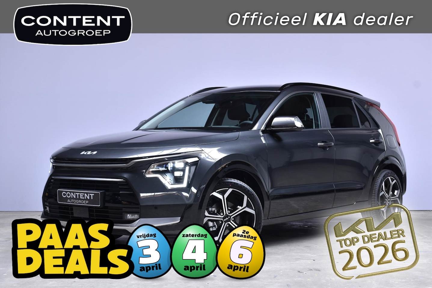 Kia Niro - 1.6 GDi Hybrid DCT6 ExecutiveLine MY26 NIEUW - SNEL LEVERBAAR - AutoWereld.nl