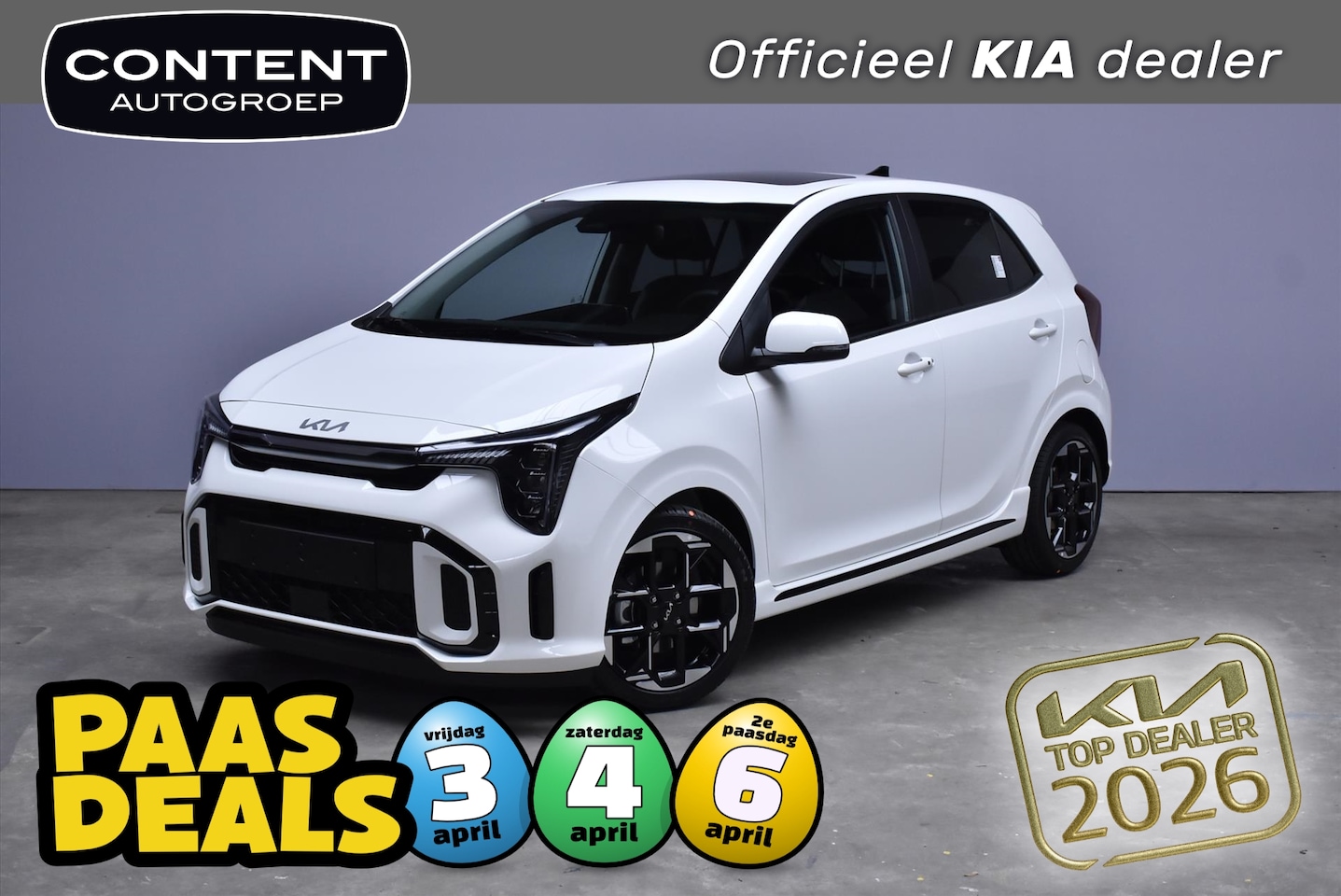 Kia Picanto - 1.0 GDI 4-zits GT-Line NIEUW - LEVERBAAR - AutoWereld.nl