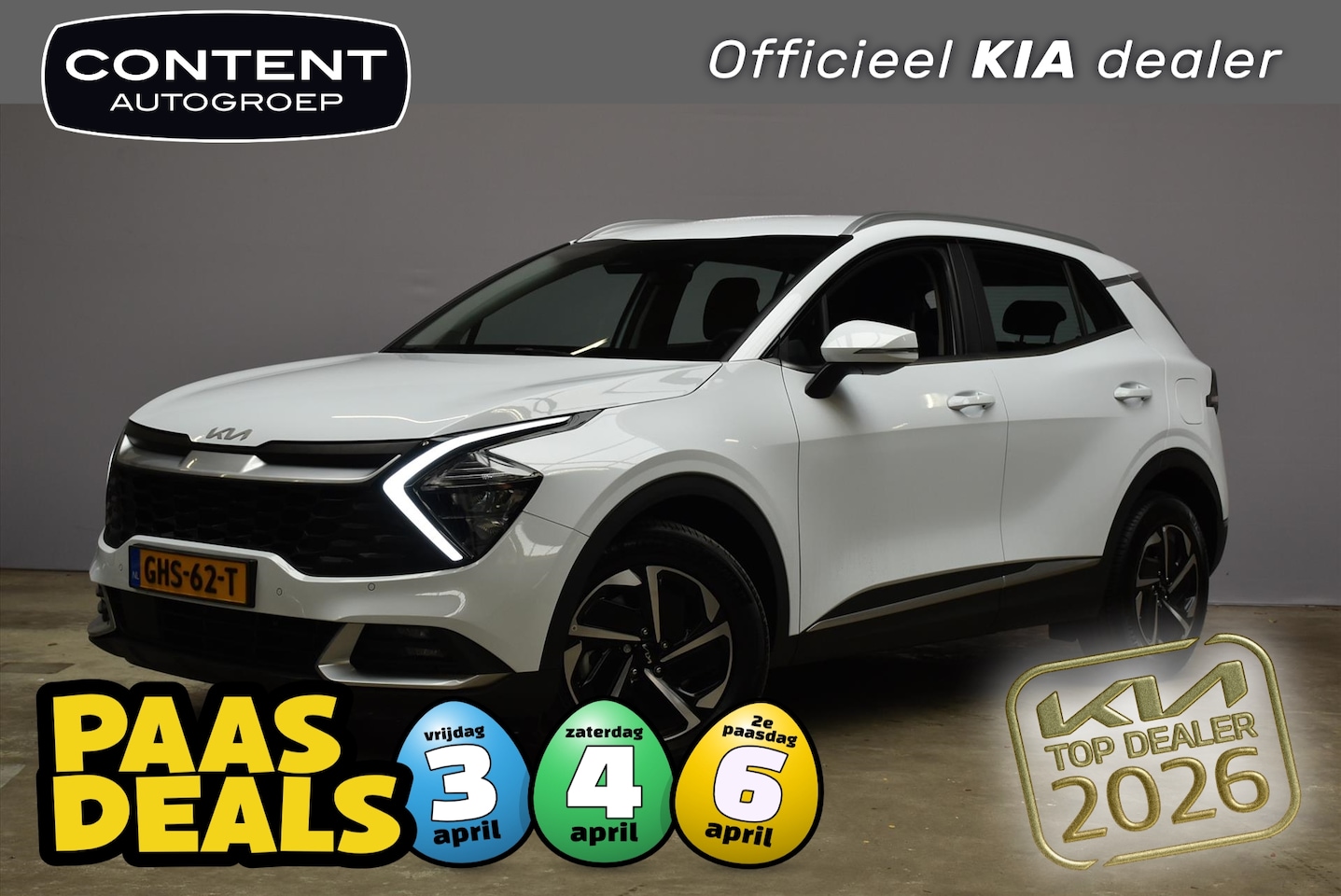 Kia Sportage - 1.6 T-GDi 210pk Hybrid DynamicLine |18dkm |Uniek! - AutoWereld.nl