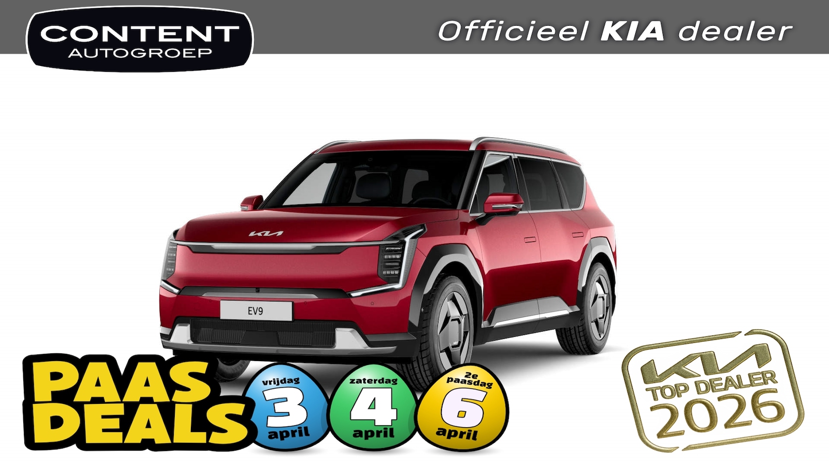 Kia EV9 - 76,1kWh 217pk RWD First Edition NIEUW - SNEL LEVERBAAR - AutoWereld.nl