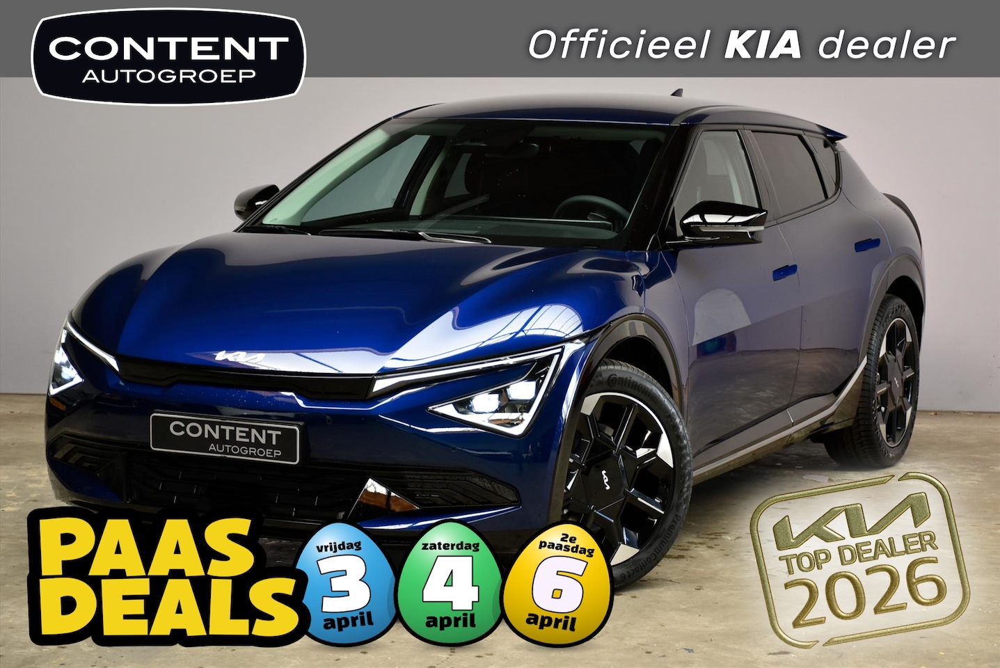 Kia EV6 - 84kWh 229pk RWD Plus NIEUW - SNEL LEVERBAAR - AutoWereld.nl