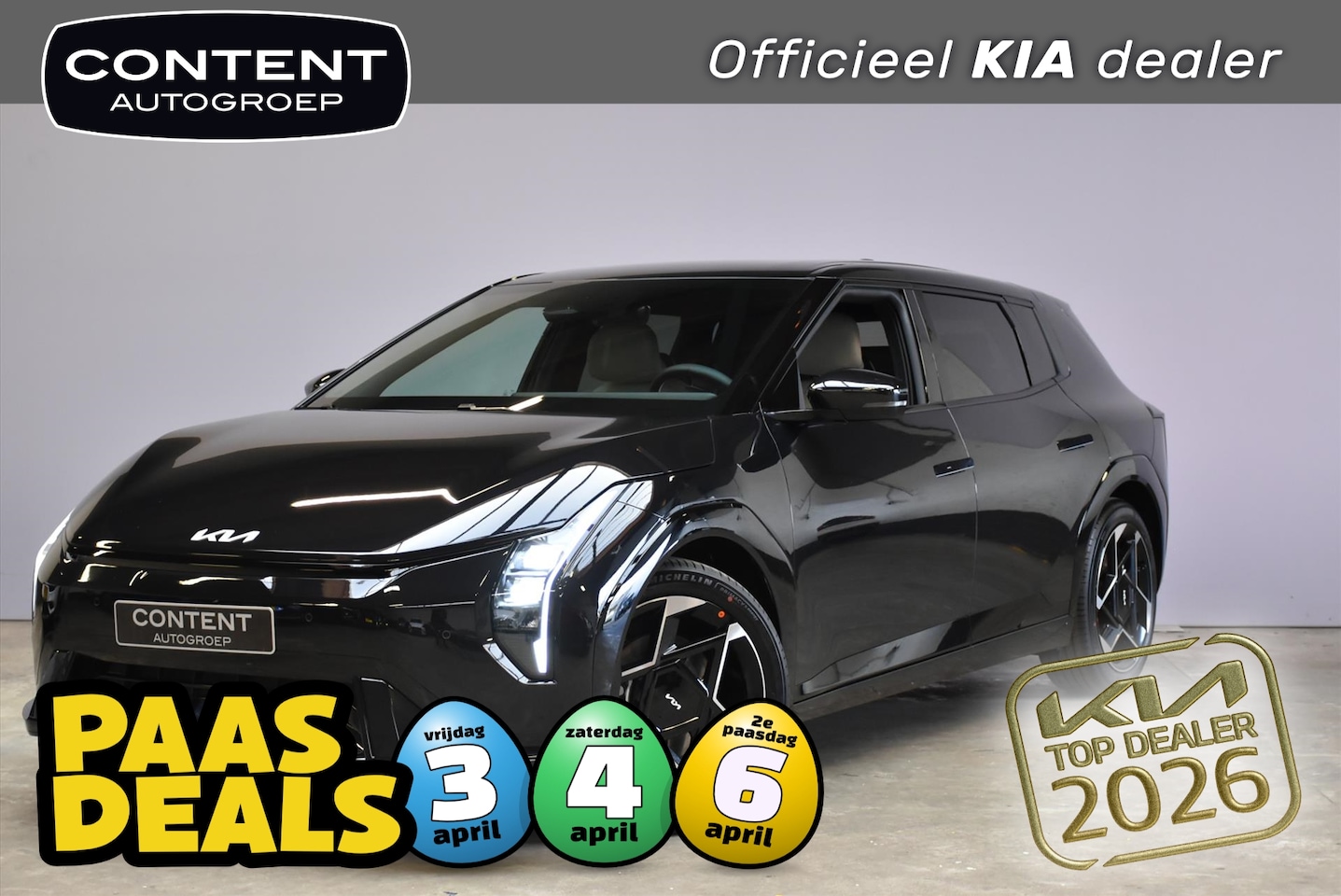 Kia EV4 - 81,4 kWh 204PK GT-Line Business Edition NIEUW - DIRECT LEVERBAAR - AutoWereld.nl