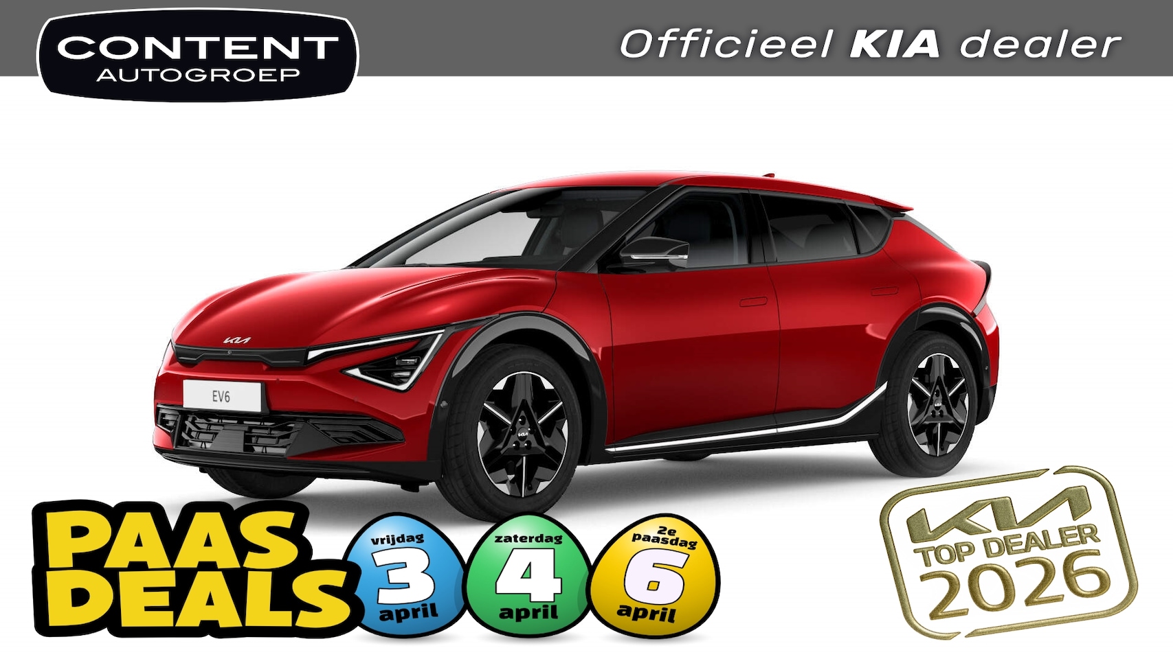 Kia EV6 - 63kWh 170pk RWD Light Edition NIEUW - SNEL LEVERBAAR - AutoWereld.nl