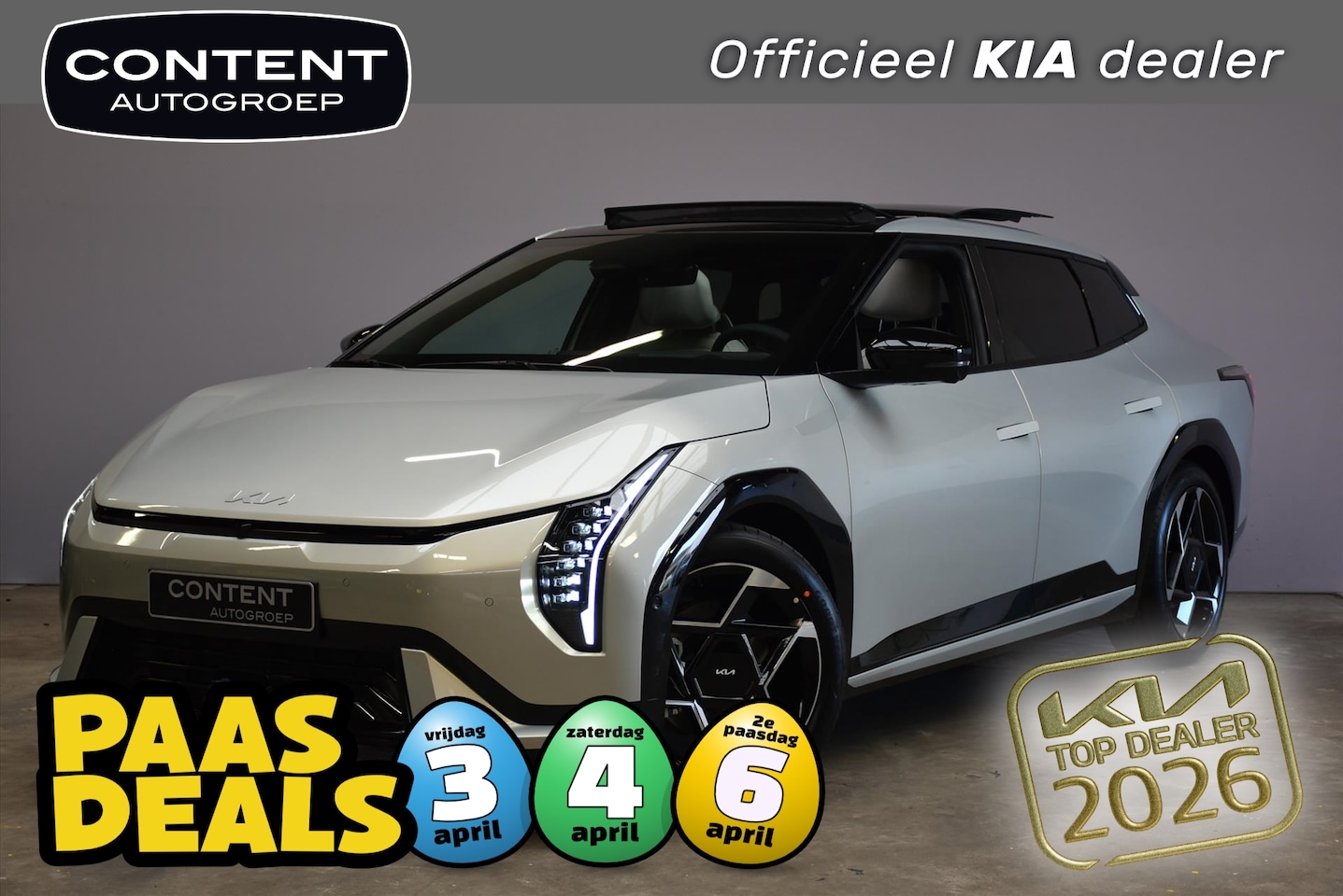 Kia EV4 Fastback - 81,4 kWh 204PK GT-Line Business Edition NIEUW - SNEL LEVERBAAR - AutoWereld.nl