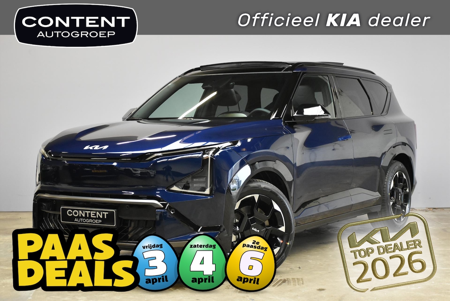 Kia EV5 - 81,4 kWh 217pk 2WD GT-Line Business Edition NIEUW - SNEL LEVERBAAR - AutoWereld.nl