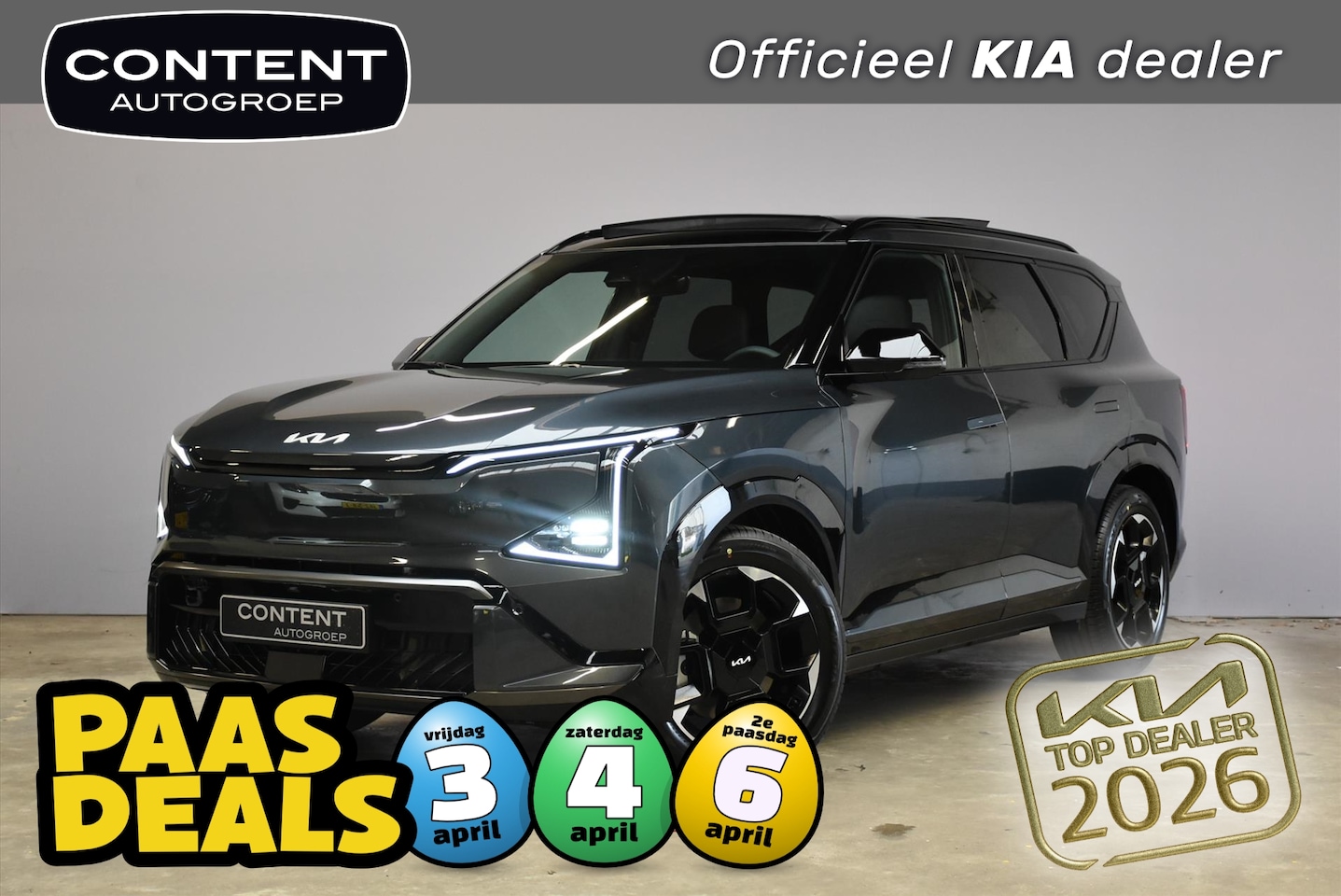 Kia EV5 - 81,4 kWh 217pk 2WD GT-Line Business Edition NIEUW - SNEL LEVERBAAR - AutoWereld.nl