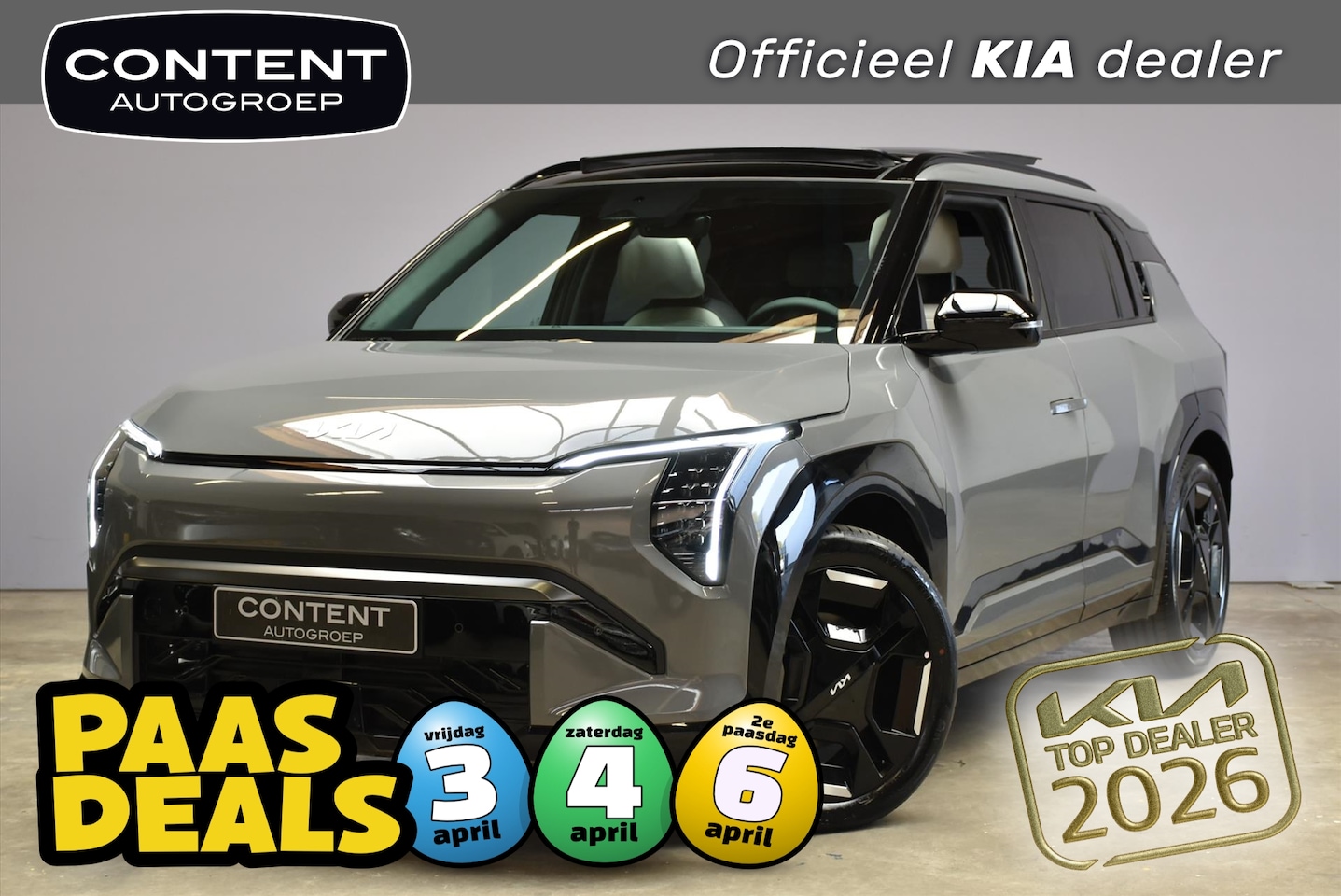 Kia EV3 - 81,4 kWh 204pk GT-Line NIEUW - SNEL LEVERBAAR - AutoWereld.nl