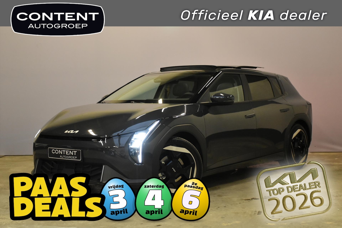 Kia EV4 - 58,3 kWh 204PK Plus Advanced NIEUW - SNEL LEVERBAAR - AutoWereld.nl