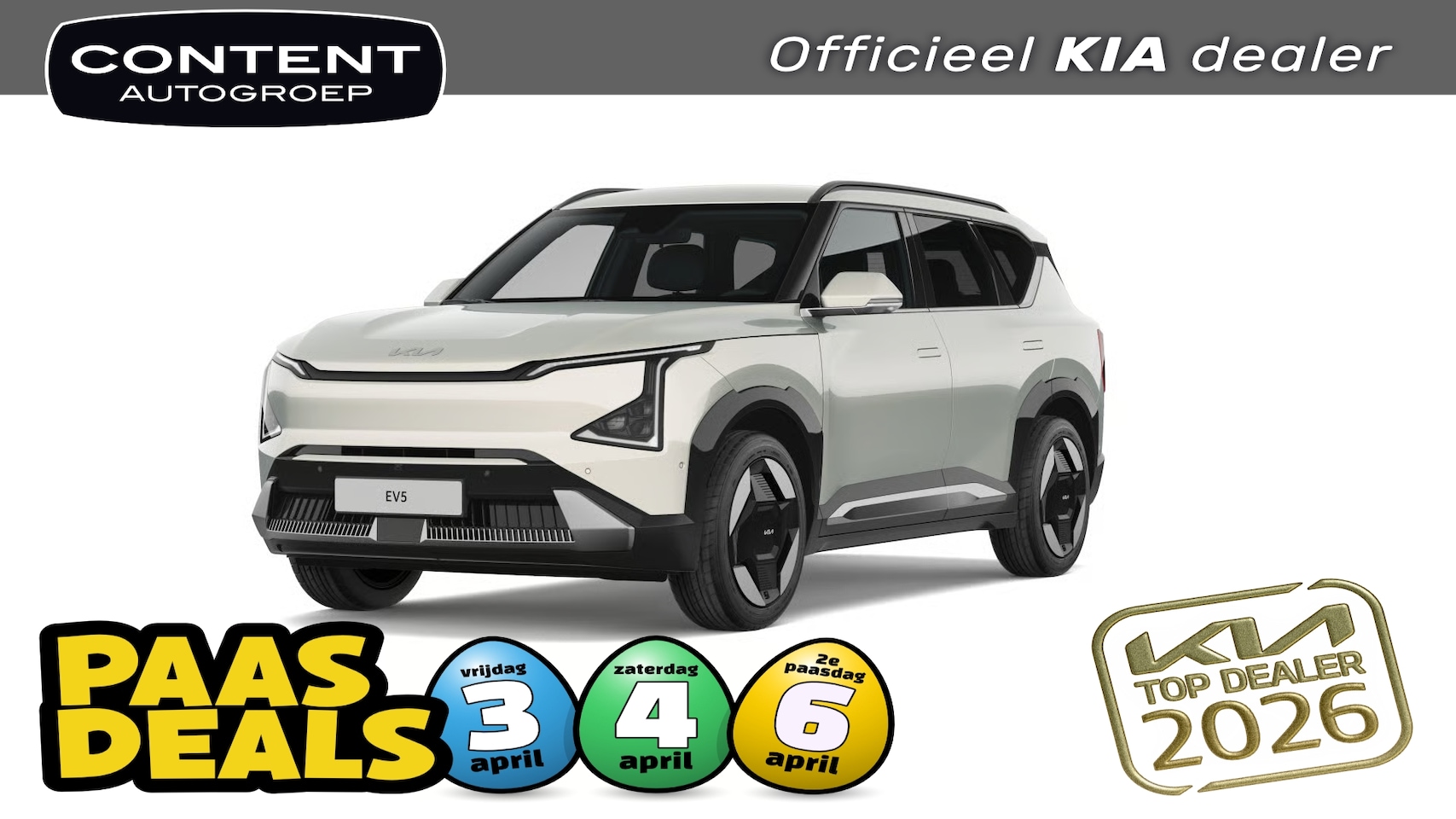 Kia EV5 - 81,4 kWh 217pk 2WD Plus Advanced NIEUW - SNEL LEVERBAAR - AutoWereld.nl