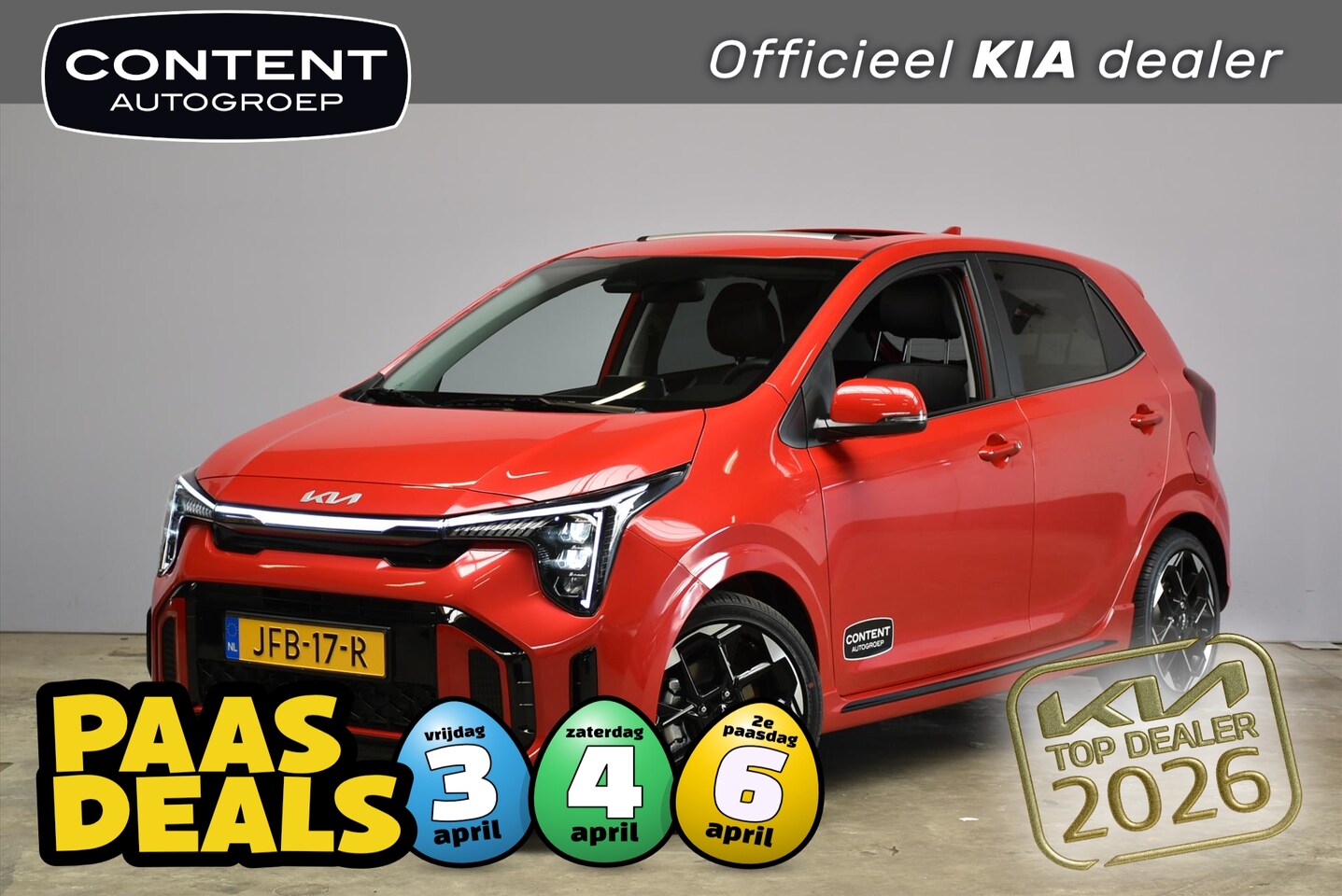 Kia Picanto - 1.0 DPi 63pk 4-zits GT-Line - AutoWereld.nl