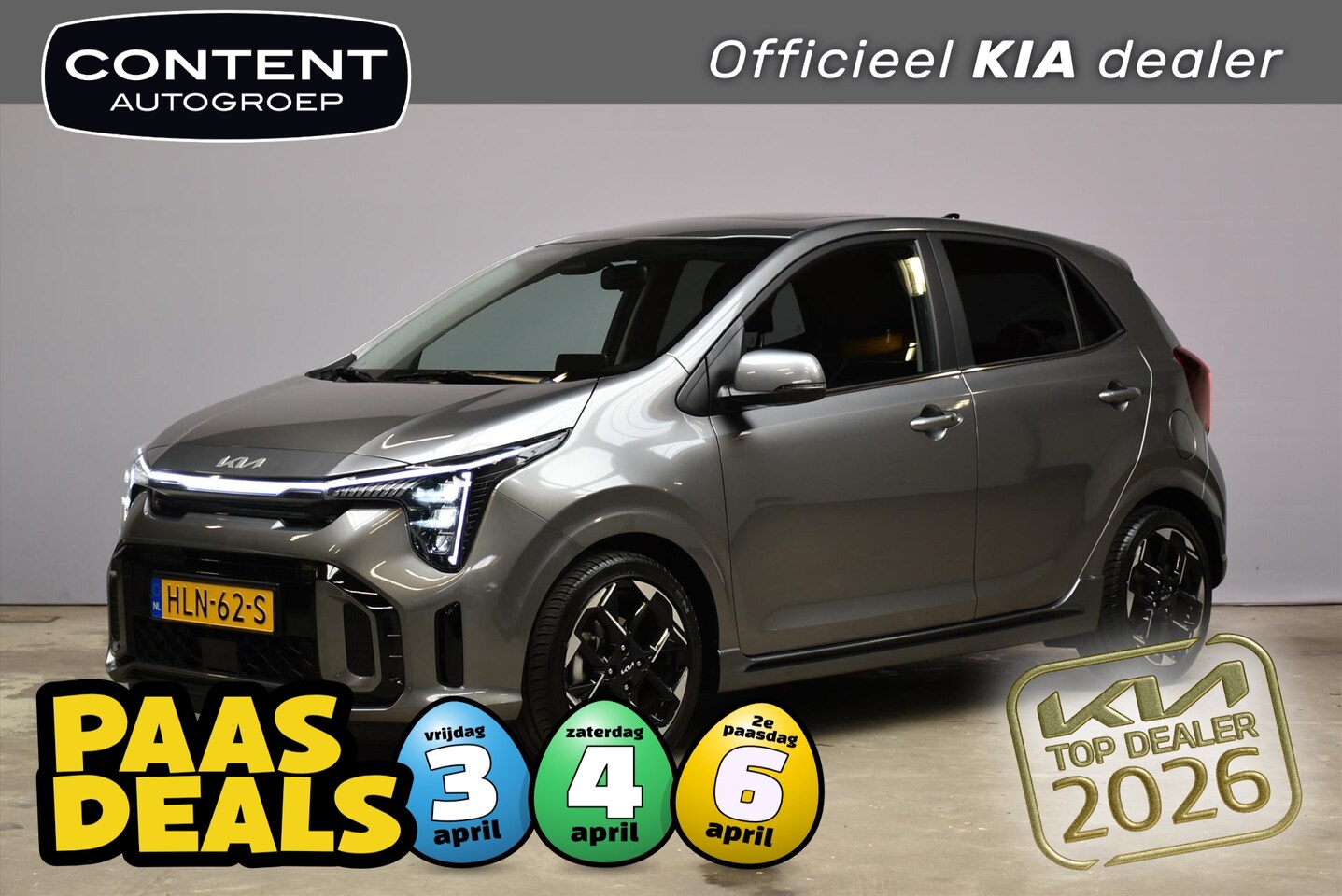 Kia Picanto - 1.0 DPi 63pk 4-zits GT-Line - AutoWereld.nl