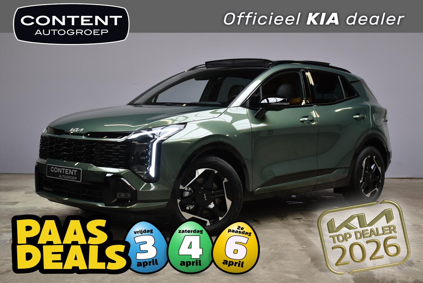 Kia Sportage - 1.6 T-GDi 210pk Hybrid AT6 GT-Line - AutoWereld.nl