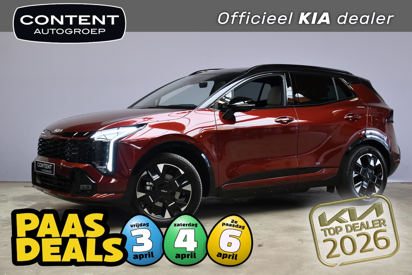 Kia Sportage - 1.6 T-GDi 288pk Plug-in Hybrid AT6 GT-PlusLine - AutoWereld.nl