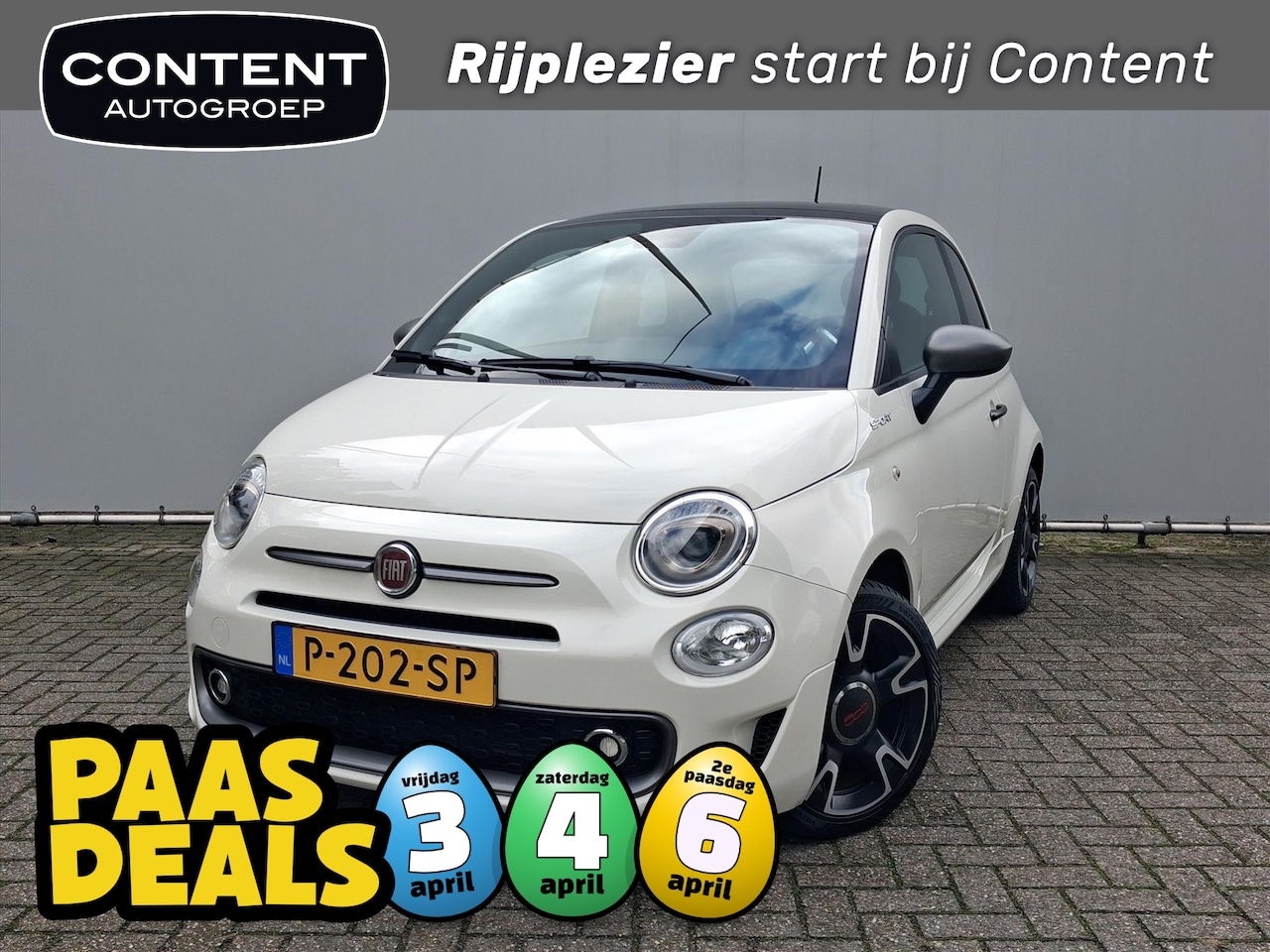 Fiat 500 - 1.0 Hybrid Sport 1.0 70pk Hybrid Sport - AutoWereld.nl