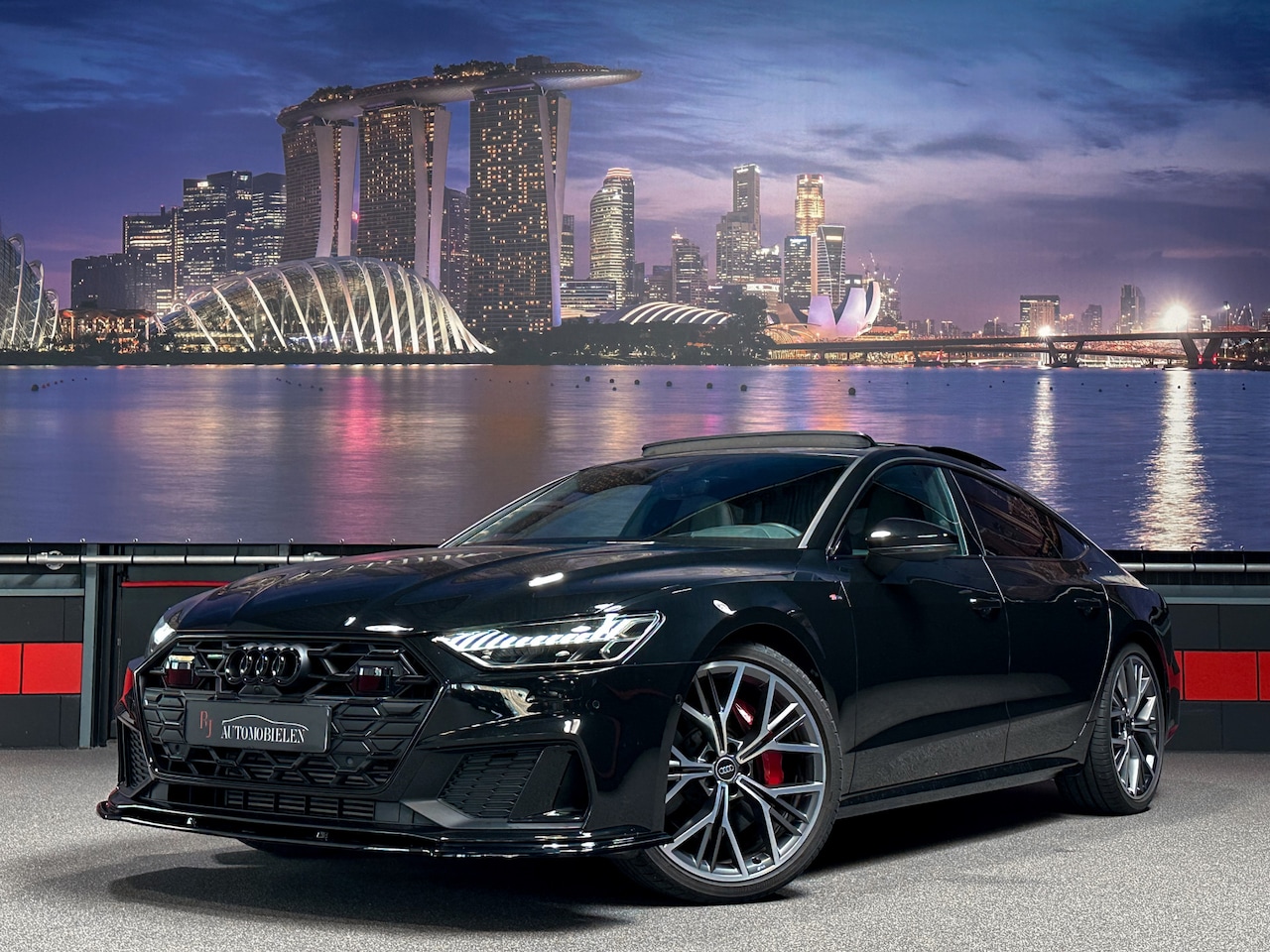 Audi A7 Sportback - 55 TFSI e quattro Competition 367PK RS-Stoelen|HUD|Trekhaak|Sfeer|Panorama - AutoWereld.nl