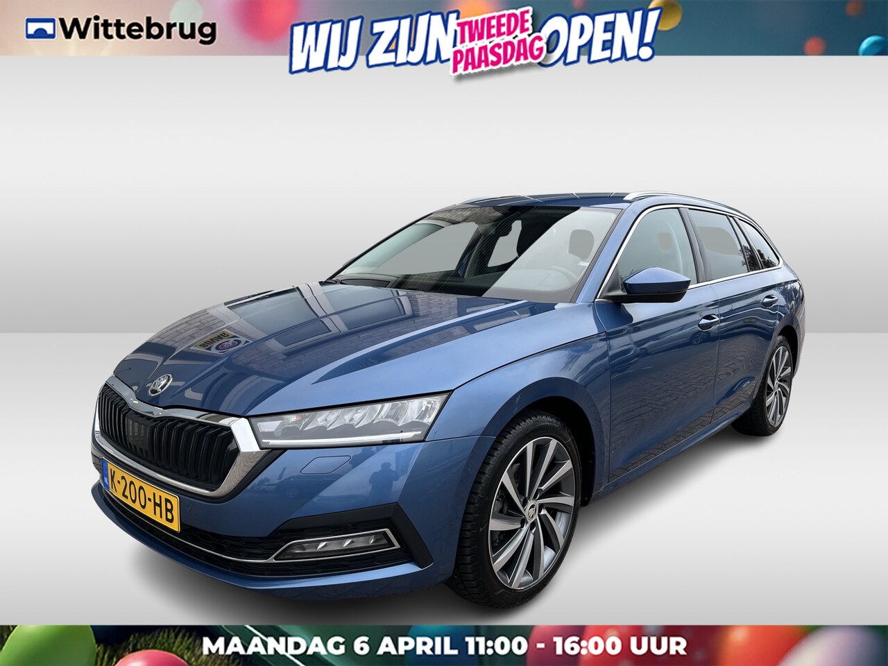 Skoda Octavia Combi - 1.0 TSI Business Edition Plus / LEER/ PARK. SENSOREN/ NAVI/ DIGITAL DASH/ STOELVERWARMING/ - AutoWereld.nl