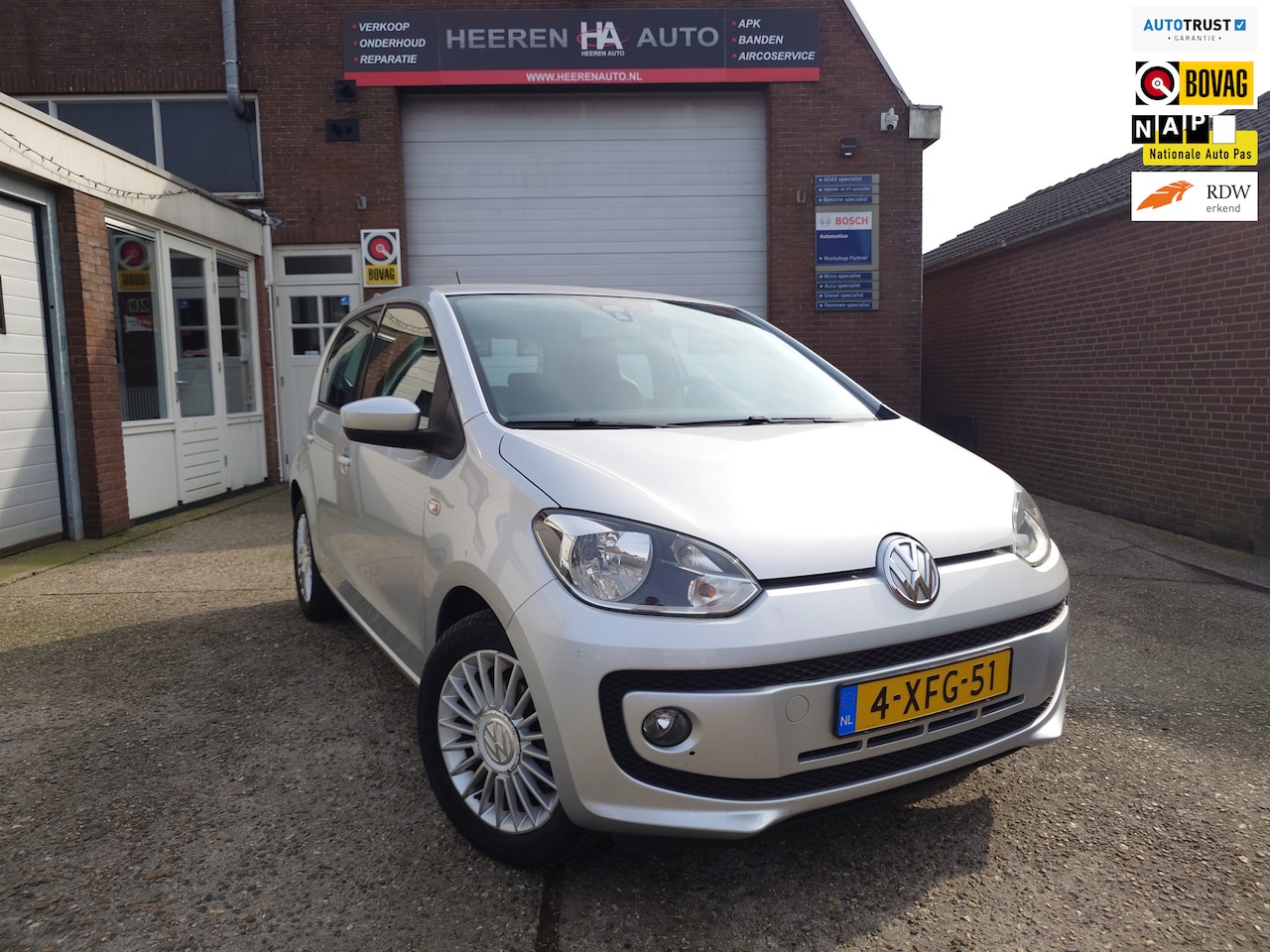 Volkswagen Up! - 1.0 high up! BlueMotion 1.0 high up! BlueMotion, Dealer onderhouden, 5 Deurs, Cruise control - AutoWereld.nl