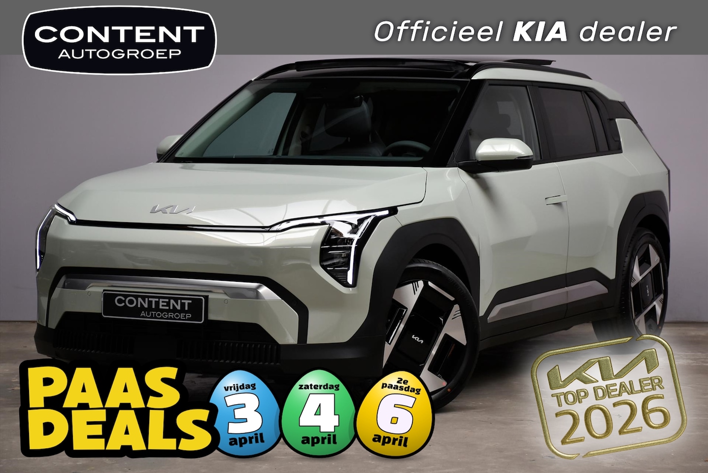 Kia EV3 - 81,4 kWh 204pk Plus Advanced NIEUW - SNEL LEVERBAAR - AutoWereld.nl