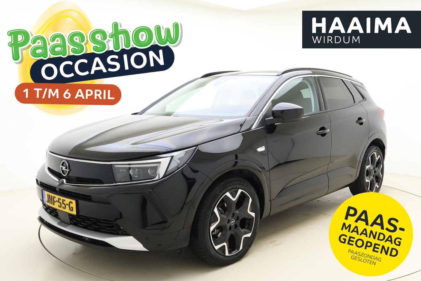 Opel Grandland - 1.2 Turbo 130pk Automaat Ultimate | Navigatie | Climate & Cruise Control | Elektrische Ach - AutoWereld.nl