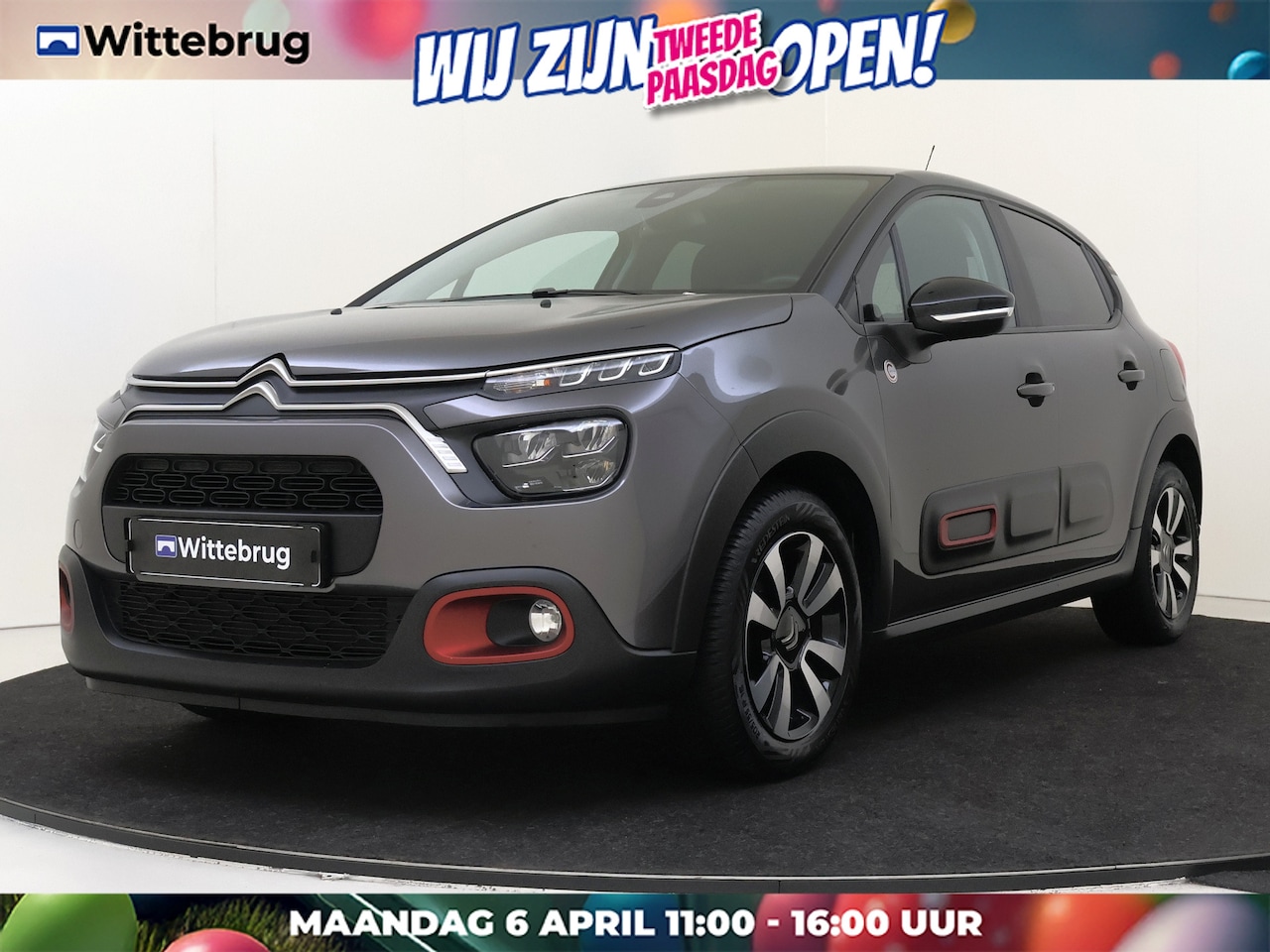 Citroën C3 - 1.2 PureTech C-Series I NAVIGATIE I PARKEERSENSOREN ACHTER I - AutoWereld.nl