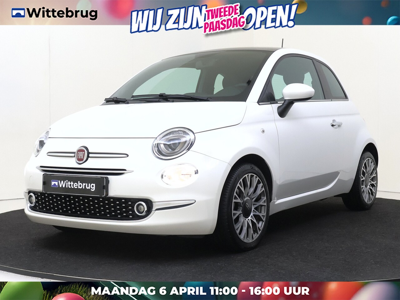 Fiat 500 - 1.0 Hybrid Dolcevita | Navigatie | Lichtmetalen Velgen | Parkeersensoren | - AutoWereld.nl