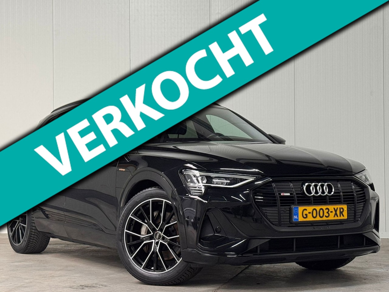 Audi e-tron - E-tron 50 S-LINE Edition Black SOH 91.6% l PANO l LUCHTVERING l CARPLAY l 21INCH l 1e EIG - AutoWereld.nl