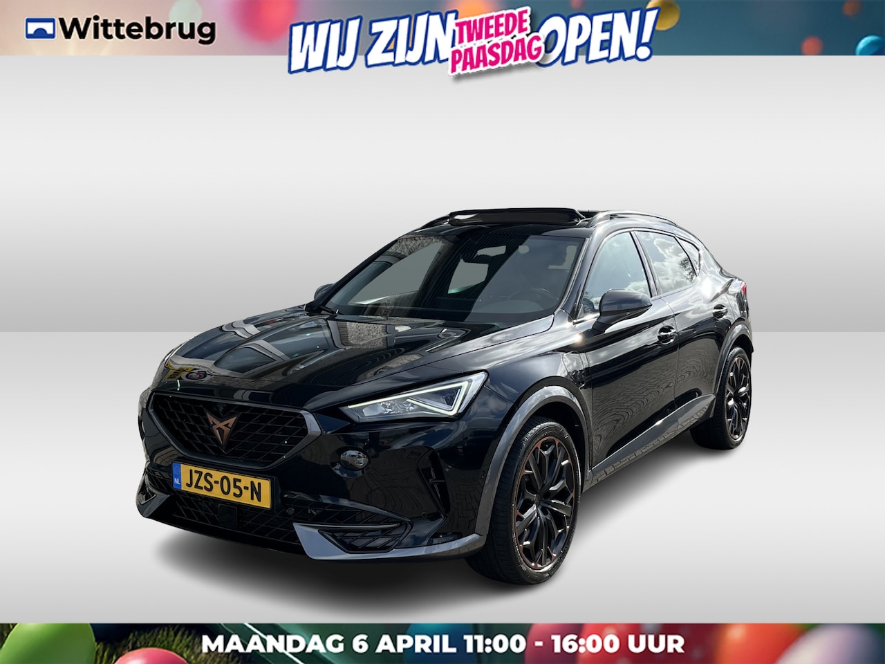 CUPRA Formentor - 1.4 e-Hybrid VZ Black Edition / AUTOMAAT/ 245 PK/ PANO/ TREKHAAK/ LEER/ ELEK.KLEP/ STUUR+S - AutoWereld.nl