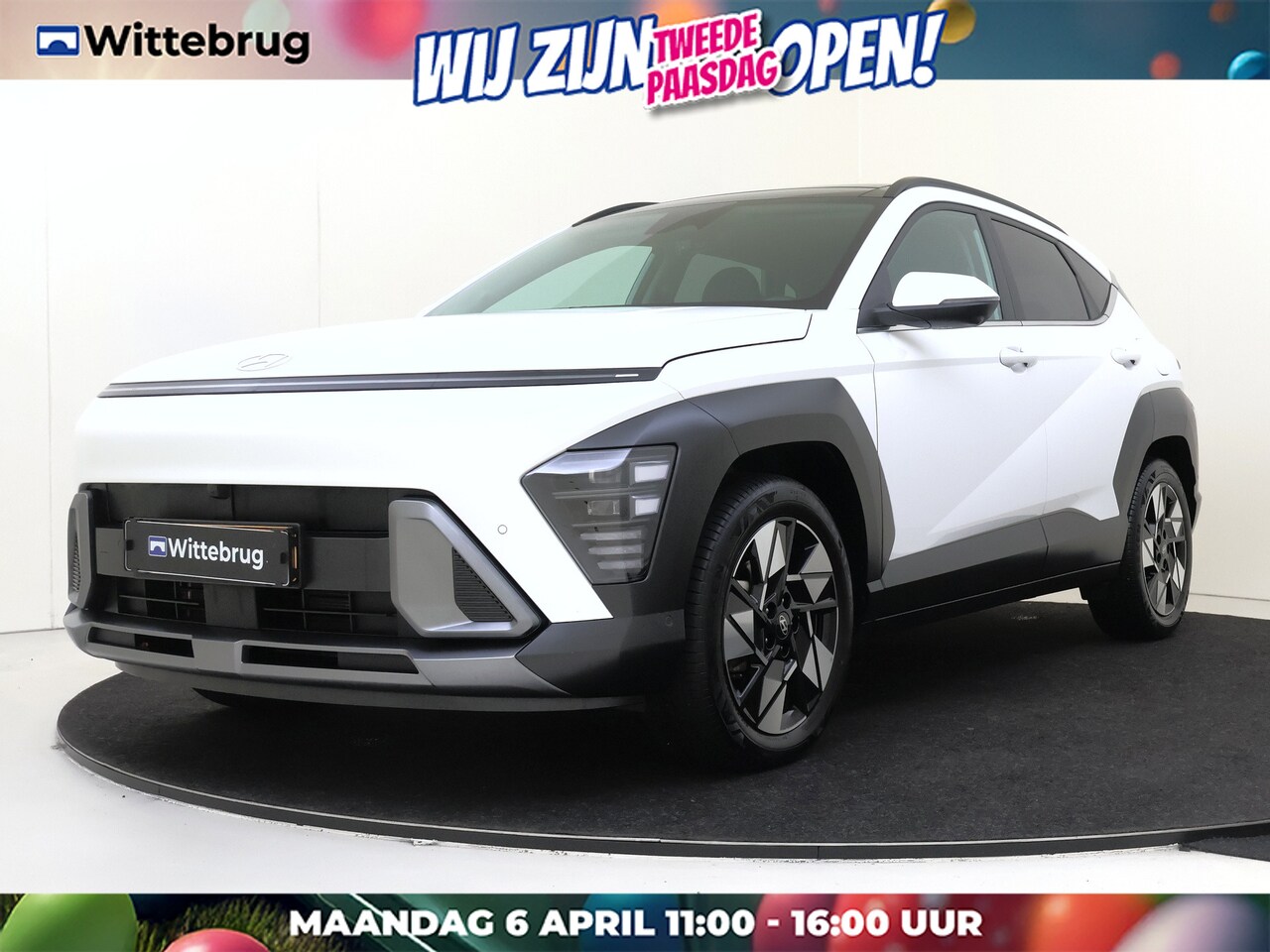 Hyundai Kona - 1.6 GDI HEV Premium Sky PANORAMADAK SCHUIF/KANTEL | LEDER | FULL LED | SMART KEY P4 - AutoWereld.nl