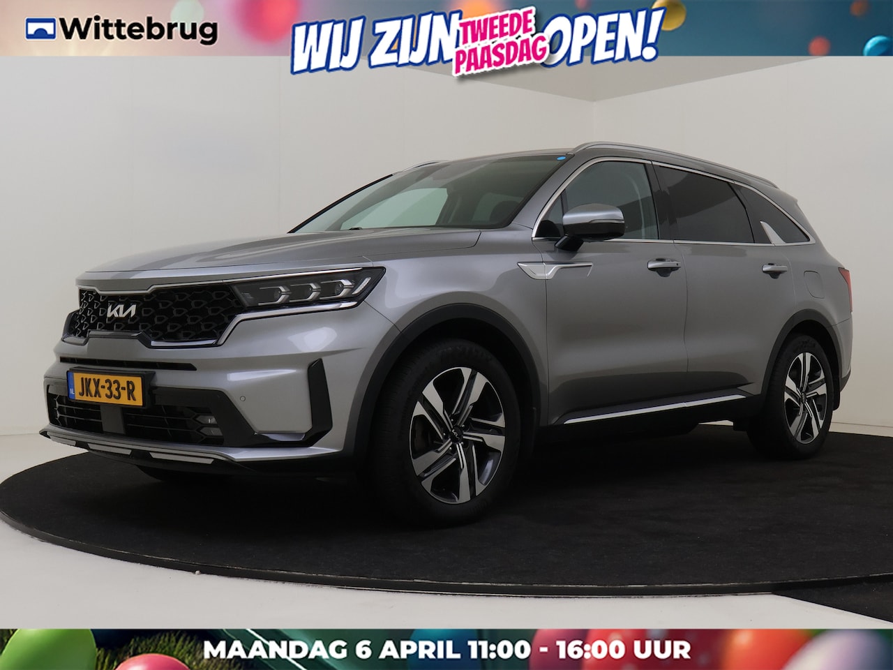 Kia Sorento - 1.6 T-GDI Plug-in Hybrid 4WD DynamicPlusLine 7p. NAVIGATIE | CLIMATE CONTROL | 7 ZITPLAATS - AutoWereld.nl