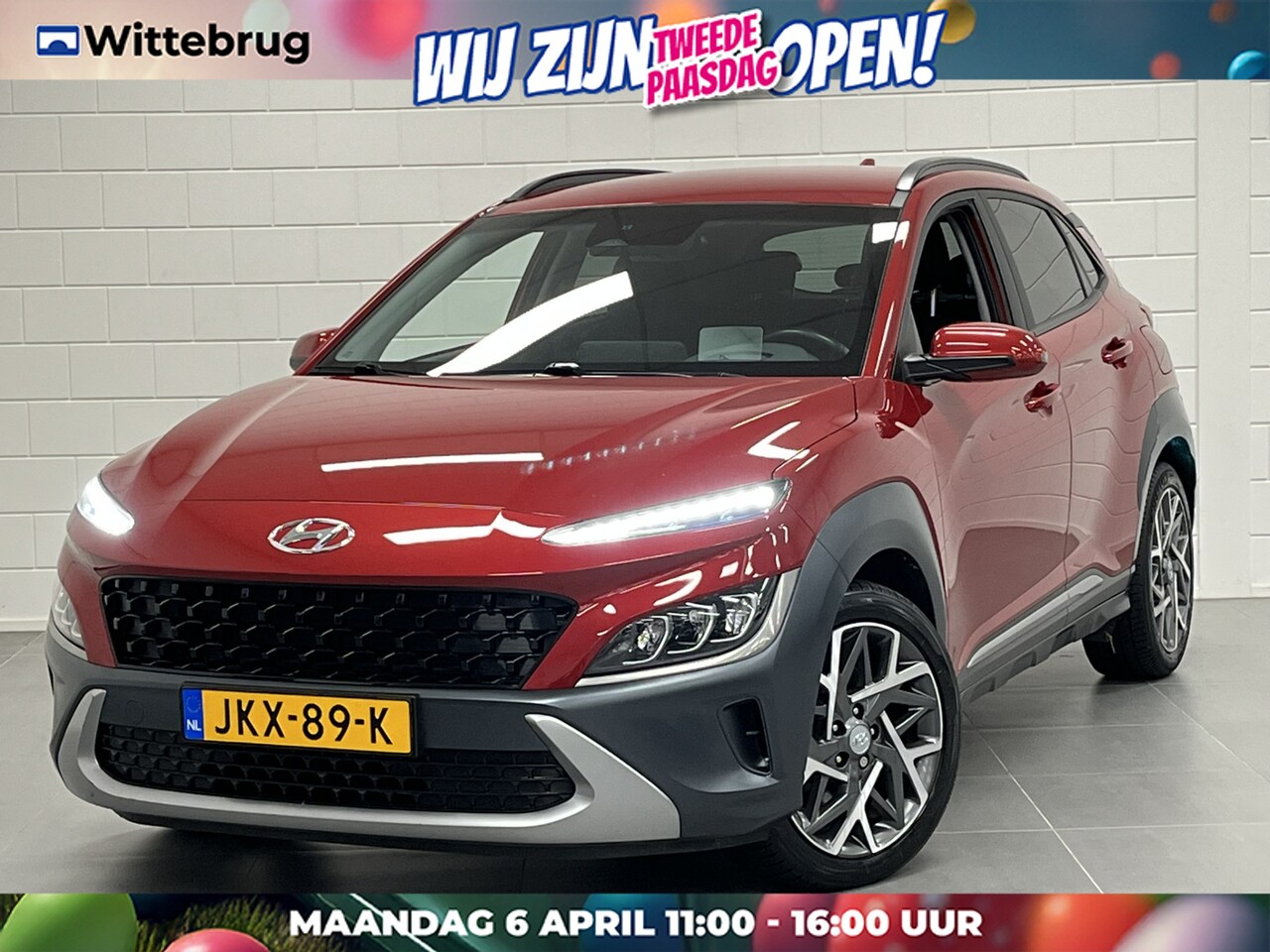 Hyundai Kona - 1.6 GDI HEV Fashion 18 INCH VELGEN | KEYLESS | NAVIGATIE | HOGE ZIT - AutoWereld.nl