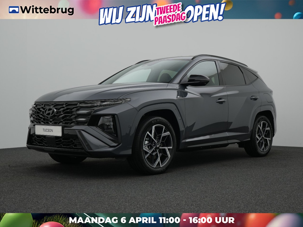 Hyundai Tucson - 1.6 T-GDI PHEV N Line Edition FULL LED | SPORTPAKKET | NAVIGATIE | STOERE SUV! - AutoWereld.nl
