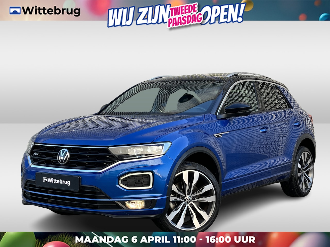 Volkswagen T-Roc - 1.5 TSI 150PK DSG R-Line / Afneembare Trekhaak / Achteruitrijcamera / Stoelverwarming / Di - AutoWereld.nl