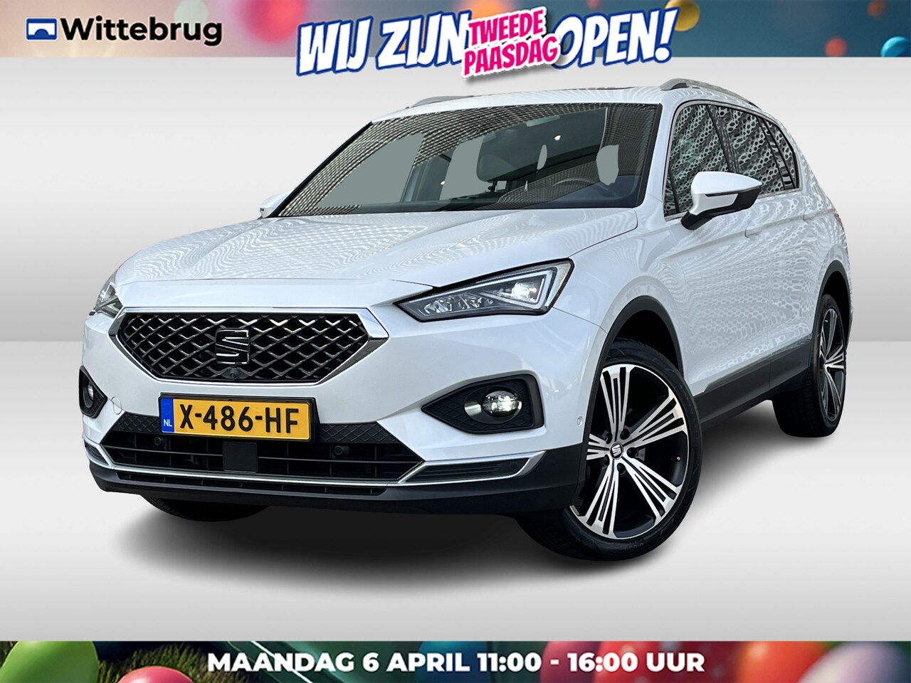 SEAT Tarraco - 2.0 TSI 4DRIVE Xcellence 7p. / Pano / Navigatie / App connect / 360 Camera / Parkeersensor - AutoWereld.nl