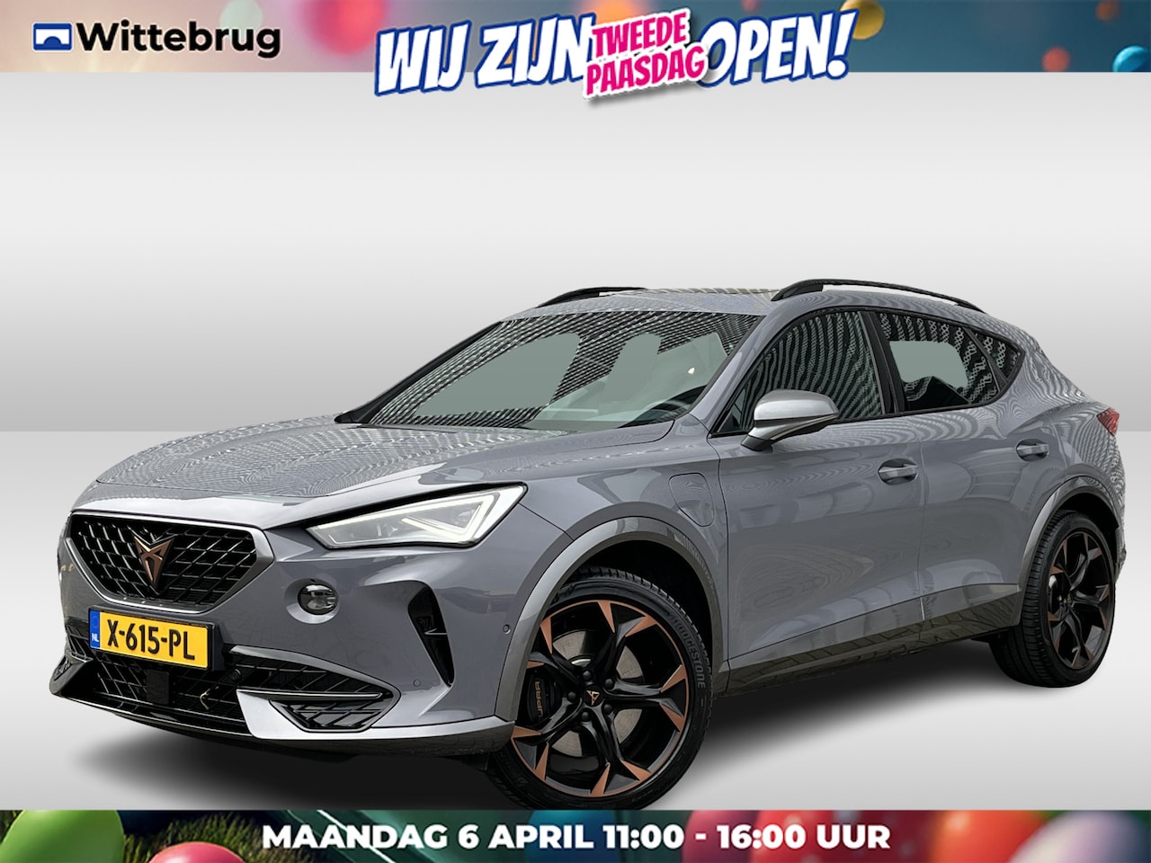CUPRA Formentor - 1.4 e-Hybrid 245PK VZ Copper Edition / Panoramadak / LED Matrix / Fabrieksgarantie tm 2028 - AutoWereld.nl